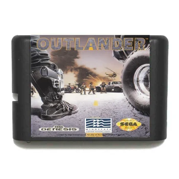 Outlander 16 bitų MD Žaidimo Kortelės Sega Mega Drive Genesis