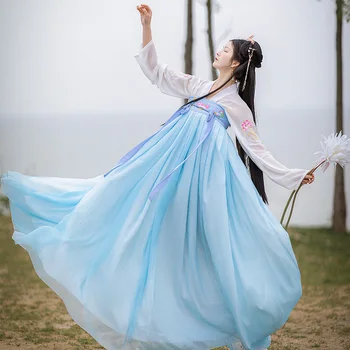 Pasakų Hanfu Kostiumas Moterims, Kinų Tradicinė Suknelė Senovės Hanfu Moterų Han Dinastijos Šokių Drabužiai Lady Princo Kostiumas, Cosplay