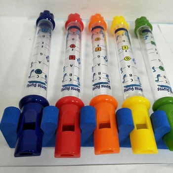 Penkių spalvų Vandens Fleita Vaikų Švietimo Kūdikių Vonios Žaislai Mokyti Vonios kambarys, Vonios Žaislai Žaisti Vandenyje ir Muzikos Fleita