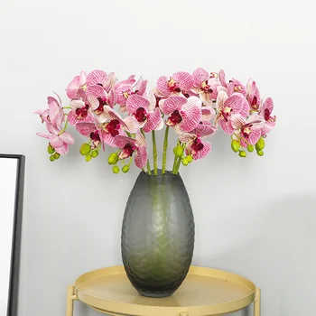 Phalaenopsis Netikrą Gėlių Modeliavimas Patalpų Kambarį Gėlių Kompozicijų Vestuvių Kambarys Fotostudijos Fono Apdailos Rekvizitai