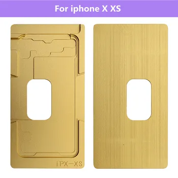 Priekinis Stiklas/ Priekinė Rėmo LCD derinimas pelėsių vietą pelėsių iPhone 6 6S 6P 6SP 8P X XS XR XS MAX