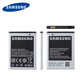 SAMSUNG Originalus EB454357VU 1200mAh Bateriją, Skirtą Samsung Galaxy Y S5360 Y Pro B5510 Wave S5380 Pocket S5300 Chat B5330