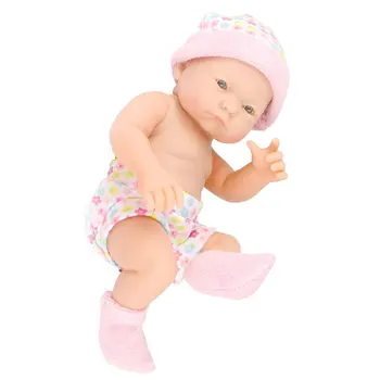 Sandėlyje Mielas Minkštas Silikoninis Atgimsta Miega Baby Doll Gyvas Naujagimis Rankų Darbo Lėlės Realus BeBe Reborn Lėles Dovanos