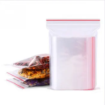 Savaime užsisandarinantys krepšys mažų plastiko maišą sutirštės sandarinimo skaidrų maišelį maisto išsaugojimo krepšys didelių pakuočių