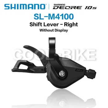 SHIMANO DEORE SL M4100 Shifter 10s MTB dviračių nuoma keitikliai, SL-M4100 Dešinę ir į kairę Shifter 2/3x10-Greičio MTB Perjungimo Svirtis