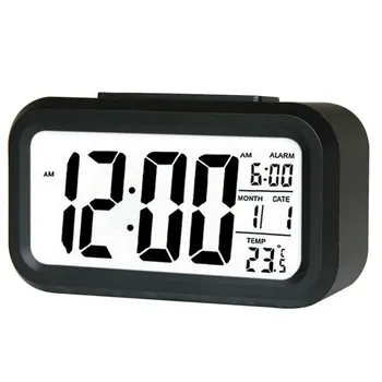 Signalizacija Skaitmeninis Laikrodis Su Led Elektroninis Skaitmeninis Signalo Ekrano Darbastalio Laikrodis Namų Biuro Stalas, Apšvietimas Atidėti Duomenų Kalendorius
