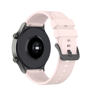 Silikono sporto watchband 22mm dirželiai Huawei žiūrėti GT2 pro smartwatch Už Huawei Žiūrėti gt 2e magija Pakeitimo diržo apyrankė