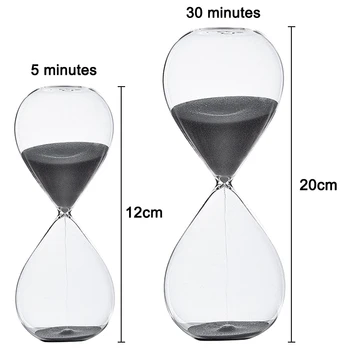 Smėlio laikrodis Smėlio Laikmatis Pagerinti Našumą ir Pasiekti Tikslus Likti Sutelktas Būti efektyvesnis Laiko Valdymo Įrankis 5/30 Minučių TB
