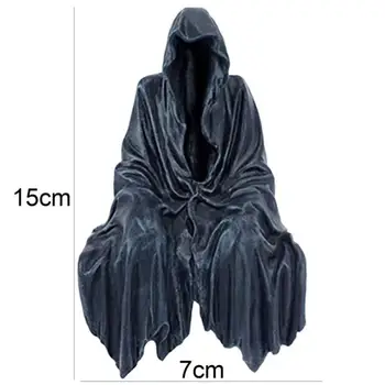 Tamsiai Meno Kolekcijų Reaper Statula Vandeniui Dervos Ornamentu Skulptūra Pav Dervos Statula Apdailos Amatų Ornamentu Amatai