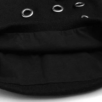 Unisex Naujas Žiedas Kepurės Šilta Kepuraitė Punk Skrybėlę Gorras Žiemos Mezgimo Hip-Hop Kepurės Beanies Megzti Dangtelis Kepurės Vyrams, Moterims