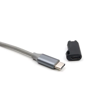 USB 3.1 C Tipo Moteris 4pin Mokestis Konverteris Adapteris -Garmin Požiūris S40/S60/X10/S10 Venu Fenix 6/6X PRO Saulės
