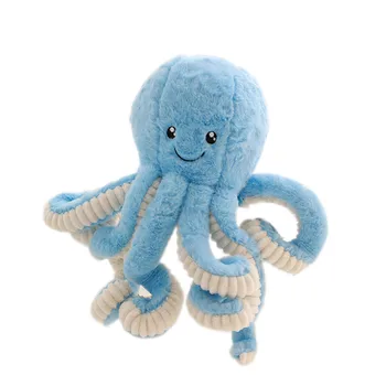 Vaikai kimštiniai žaislai, Pliušas Cute Octopus Lėlės Minkštas Žaislas Įdaryti Jūrų Gyvūnų Gimtadienio Dovanos pieuvre réversible мягкие игрушки милые