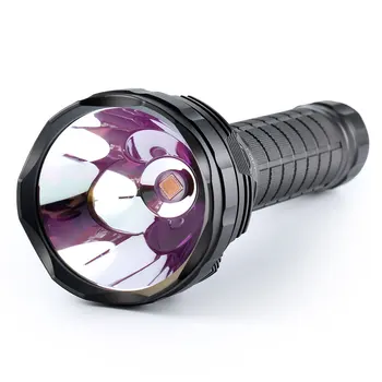 Vilkstinė L6 Žibintuvėlis su GT-FC40 Aukštos CRI LED Lanterna Didelis Galingas 26650 Flash Šviesos Juodos spalvos Deglą Medžioklės Kempingas Lempa 3500lm