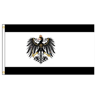 Vokietija Prūsijos vokiečių Karalystės Prūsijos Vėliava Vokietija Poliesterio Spausdinami Nacionalinės Vėliavos ir Reklama
