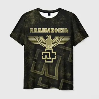 Vyriški T-shirt 3D Rammstein