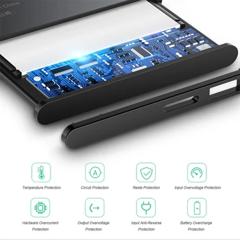 Įkrovimo Smart Mobilųjį Telefoną Ličio Baterija Xiaomi Redmi Pastaba 5/6/78/9 Pro Mi 8/9 lite Mi 9 Sumaišykite 3 Redmi 4x