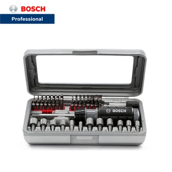 Įrankių Rinkinys Bosch Grąžtas 46-piece Reketas, Šešiakampis Lizdo Atsuktuvas Derinys Multi-Funkcija 